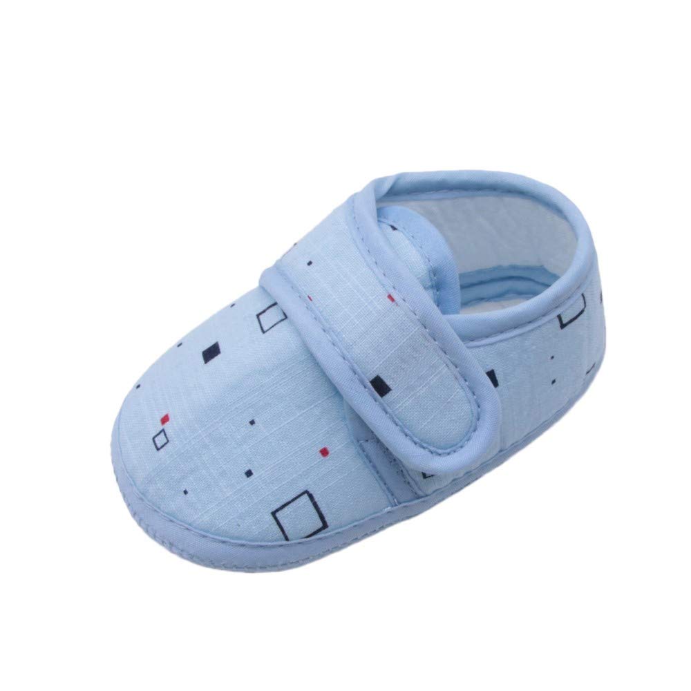 Lykmera Soft-Soled Non-Slip Baby Shoes for Newborn Girls & Boys (6-12 Months) - Cute Block Print Crib Booties for First Steps & Playtime - Perfect for Indoor Play, Photo Shoots & Special Occasions