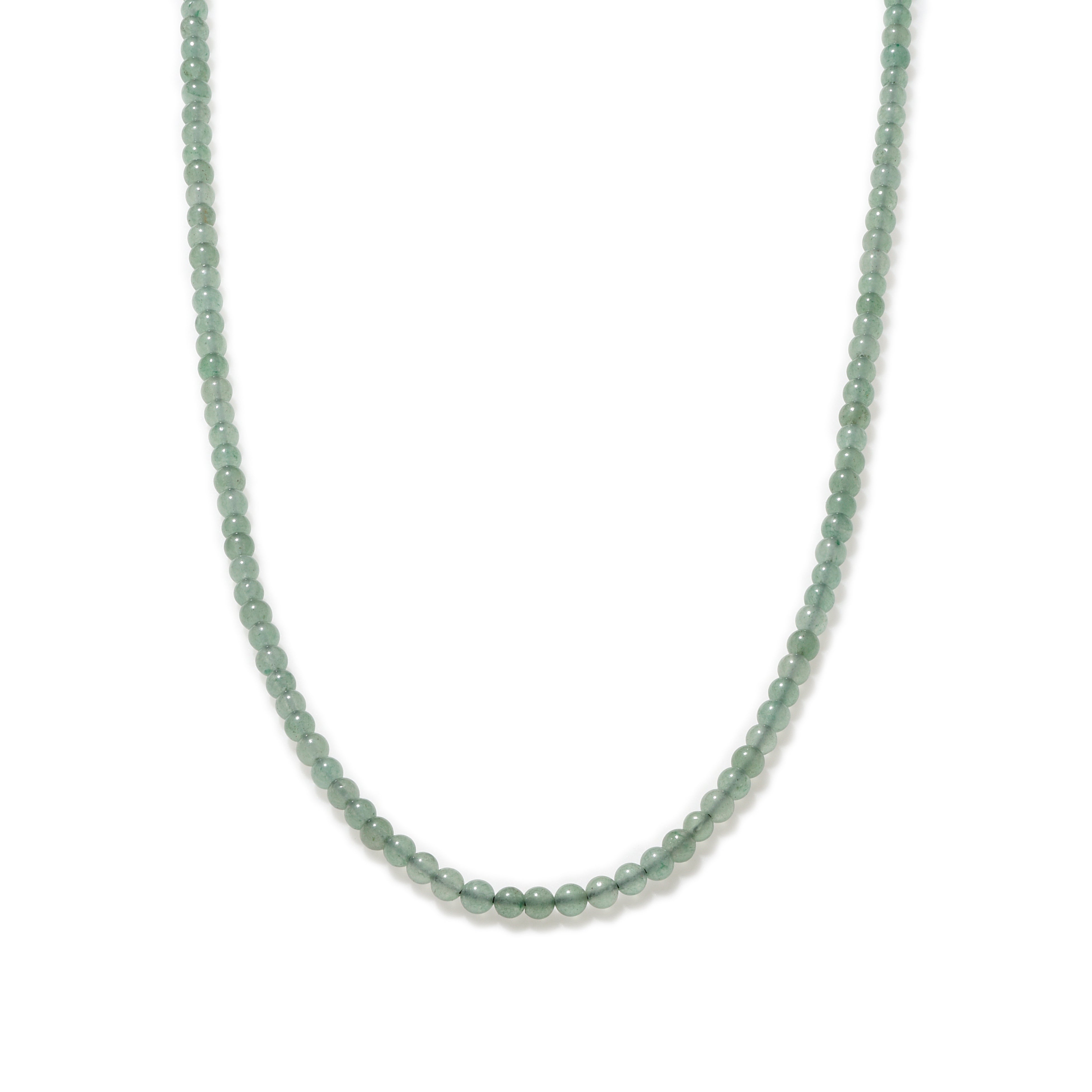 Aventurine Beaded Necklace for Women - Mini Green Stone Healing Crystal Jewelry - Perfect for Meditation, Yoga & Spiritual Gifts