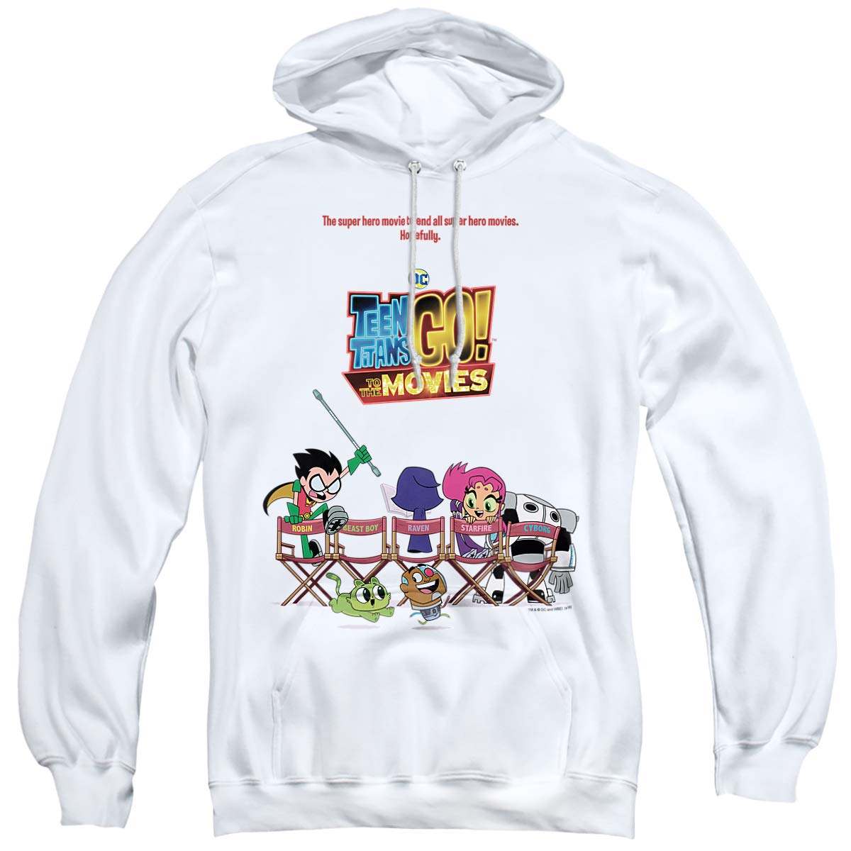Teen Titans Go to The Movies Hoodie - Unisex Pullover Sweatshirt for Men & Women | Casual Wear, Cosplay & Fan Merchandise