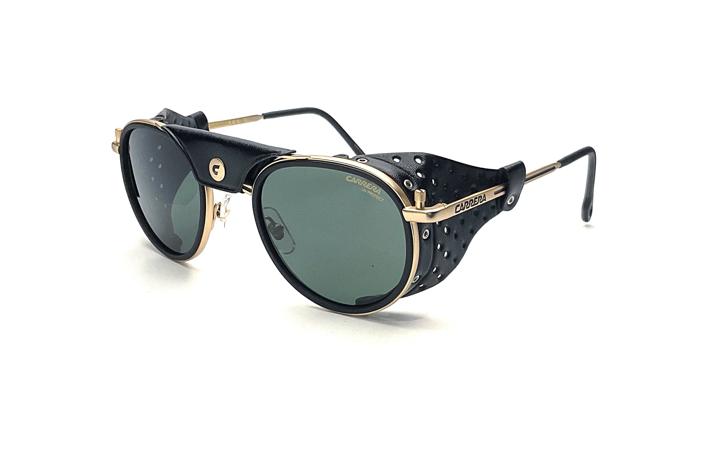 Carrera C Sport 05 Matte Gold Sunglasses - Polarized UV Protection Sports Sunglasses for Men & Women - Perfect for Running, Cycling, and Outdoor Activities