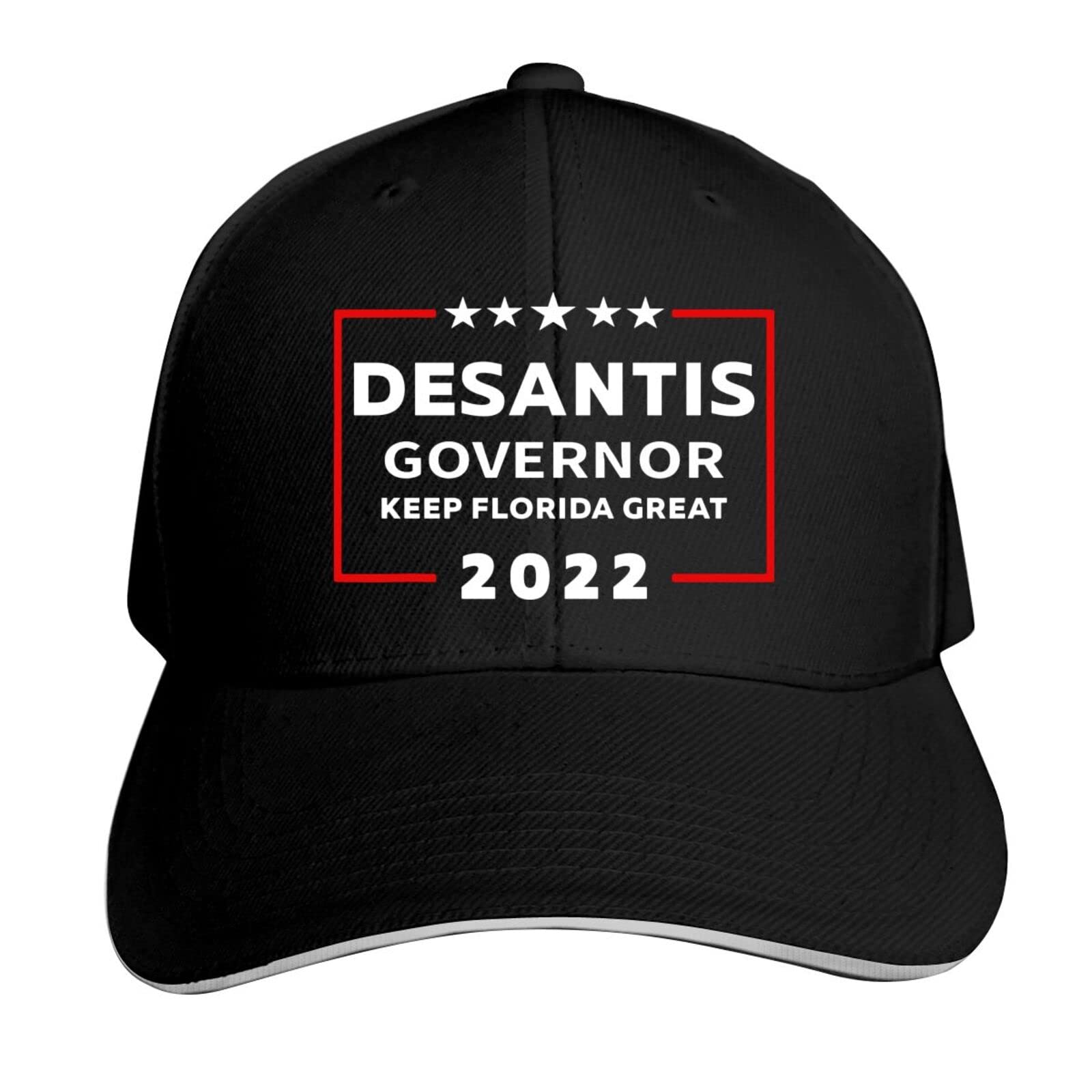 Desantis 2022 Governor Keep Florida Great Unisex Baseball Cap - Adjustable Cowboy Style Dad Hat for Men & Women - Perfect for Political Campaigns, Outdoor Events & Patriotic Fashion