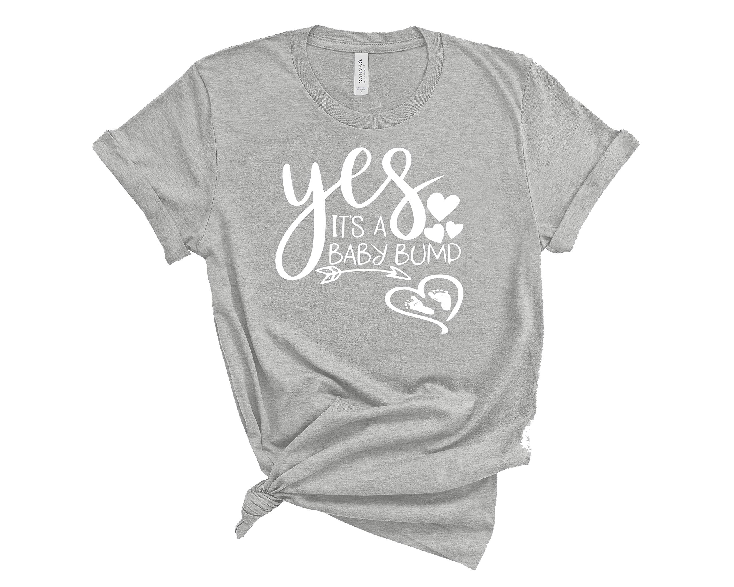 Pregnancy Announcement T-Shirt - Cute Baby Bump Shirt for Moms-to-Be | Gender Reveal & Maternity Photo Shoot Outfit