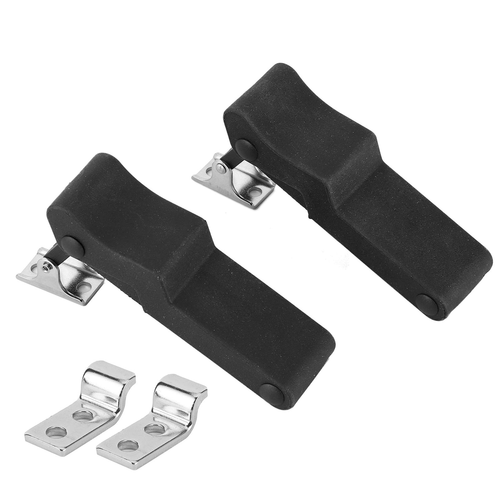2PCS Front Storage Rack Rubber Compatible with Polaris Sportsman 450 570 850 Touring ETX 7081927 - Durable ATV Accessories for Outdoor Hunting & Off-Road Adventures