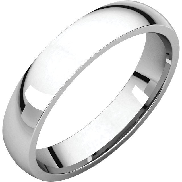 14K Gold 4mm Comfort Fit Wedding Band for Women – Elegant & Lightweight Ring for Bridal, Anniversary, and Everyday Wear