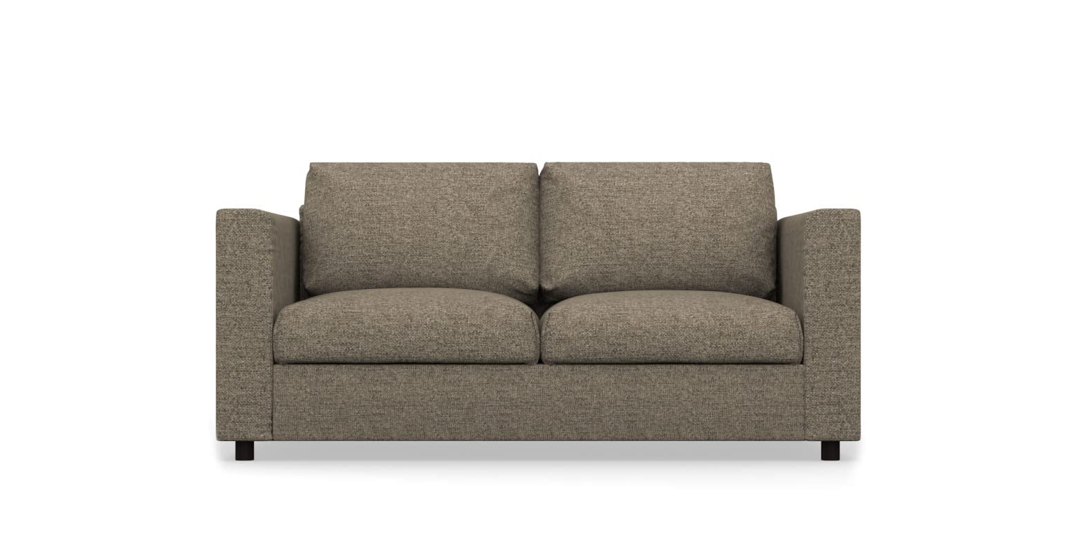 Premium Sofa Slipcover for IKEA VIMLE 2-Seater Sofa Bed (140cm) - Heavy Duty Stretchable Fabric, Easy Fit Brown Couch Cover - Perfect for Living Room, Home Theater & Guest Room Protection