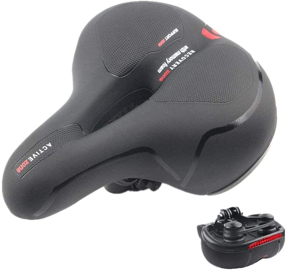 Premium Comfort Bike Seat - Ergonomic MTB Saddle for Men & Women - Shock-Absorbing Cycling Cushion - Ideal for Mountain Bikes, Road Bikes & Commuting - Durable Bicycle Accessory for Long Rides