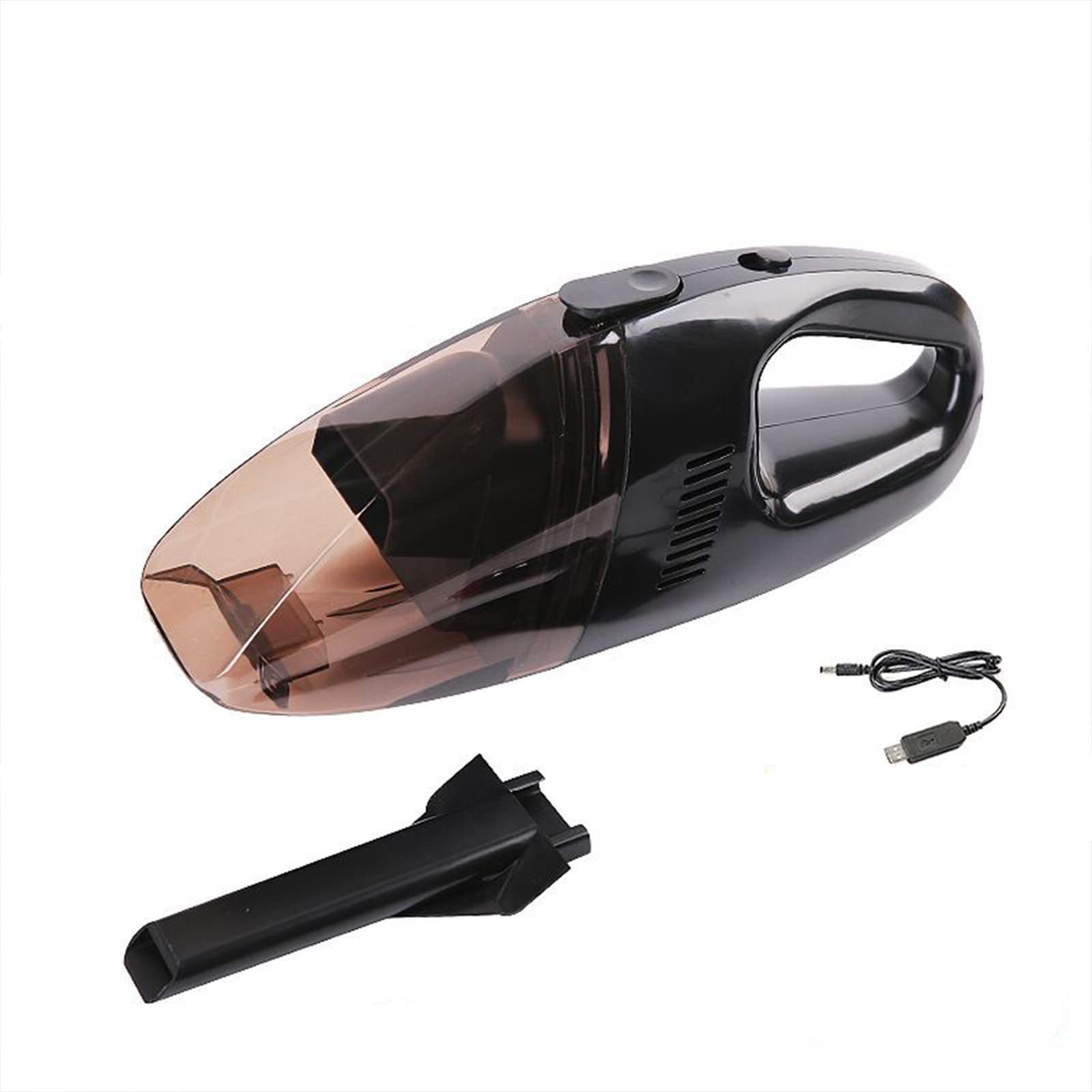 12V Car Vacuum Cleaner - Mini Handheld Wet/Dry Auto Vacuum for Car, Truck & Home Use - Portable Car Cleaning Tool with Strong Suction - Perfect Gift for Car Owners (Black, Model RD3) - Ideal for Cleaning Seats, Carpets & Hard-to-Reach Areas