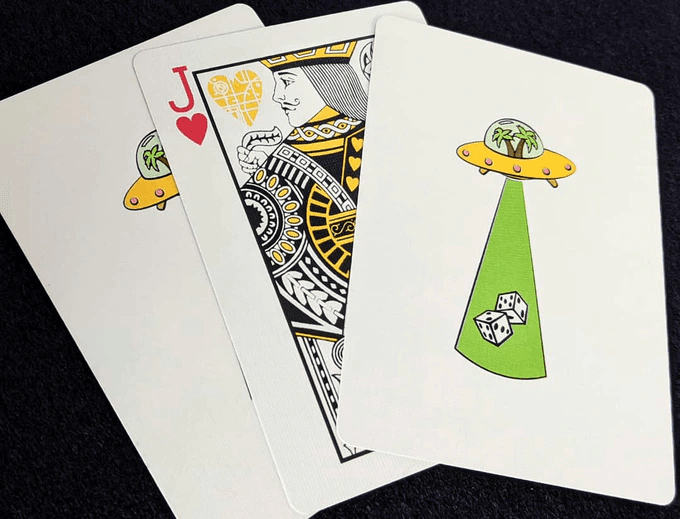 Galactic Paradise Playing Cards - Premium 54-Card Deck for Poker, Magic Tricks & Card Games | Perfect for Parties, Travel & Family Game Nights