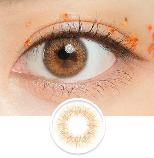 Premium MIX ANN Hawaiian Brown Colored Contact Lenses (2 Pairs) - Buy 1 Get 1 Free - Silicone Hydrogel for Comfort & Breathability - Perfect for Cosplay, Halloween, and Daily Fashion Enhancement