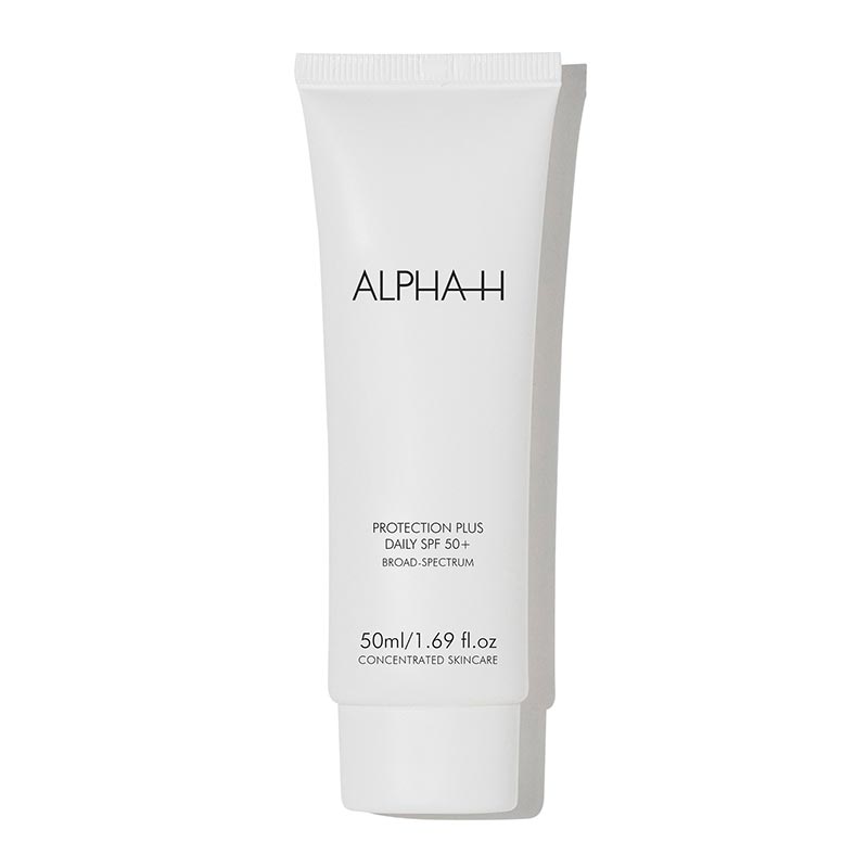 Alpha H Protection Plus Daily Moisturiser SPF 50+ with Pomegranate Seed Oil - Hydrating Face Cream for Dry Skin, Anti-Aging & Sun Protection - Perfect for Daily Skincare Routine & Outdoor Activities