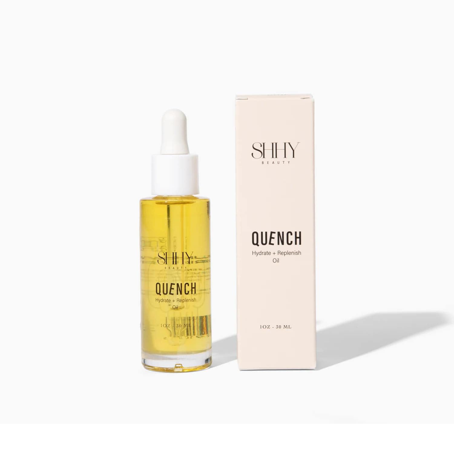 QUENCH Hydrating Face Oil - Plant-Based Skincare for Dry Skin, Replenishing & Nourishing Facial Oil for Glowing Complexion - Daily Moisturizer for Women & Men - Perfect for Night Routine & Travel Skincare