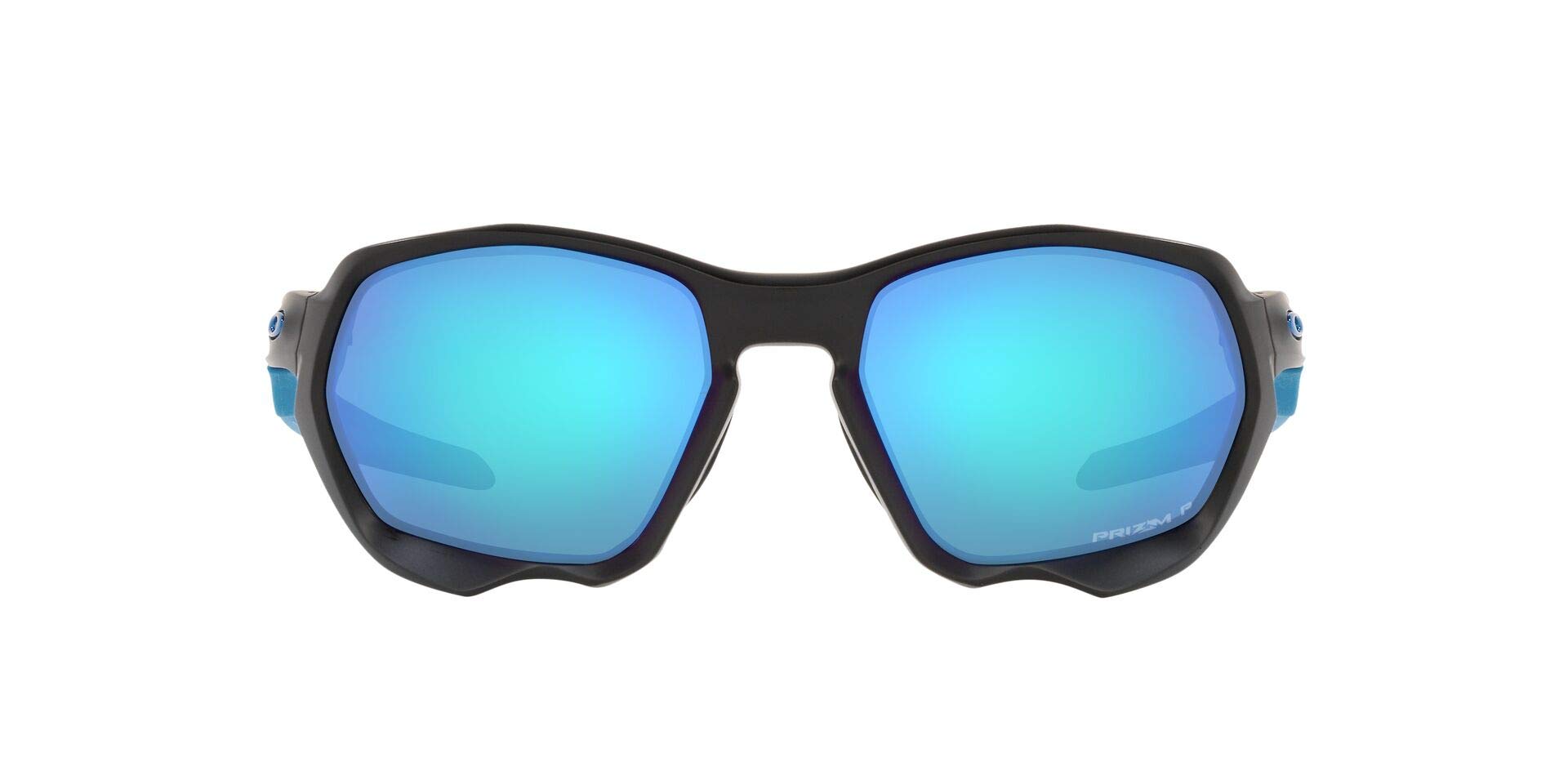 Oakley Men's Oo9019 Plazma Rectangular Sunglasses - Polarized UV Protection Sport & Driving Shades for Outdoor Activities