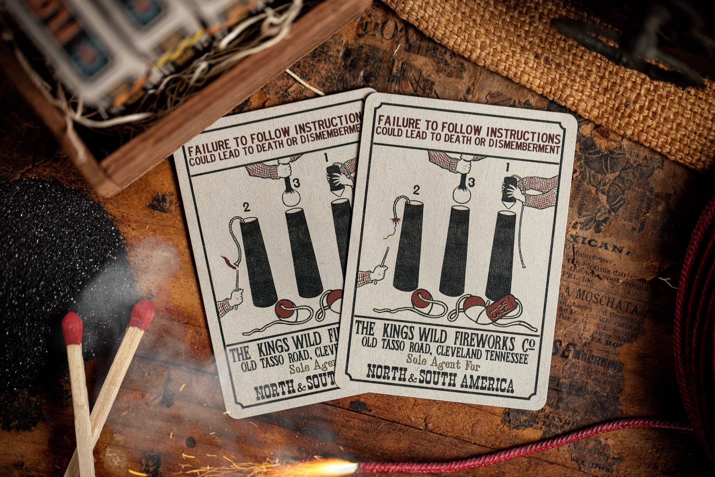 Kings Wild Project Flower of Fire Playing Cards - Premium Deck for Magic Tricks, Poker & Collectors | Perfect for Cardistry, Game Nights & Gifts