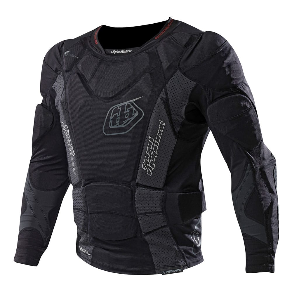 UPL 7855 HW Tactical Upper Body Armor - Military Grade Protection Vest in Solid Black for Law Enforcement & Outdoor Activities