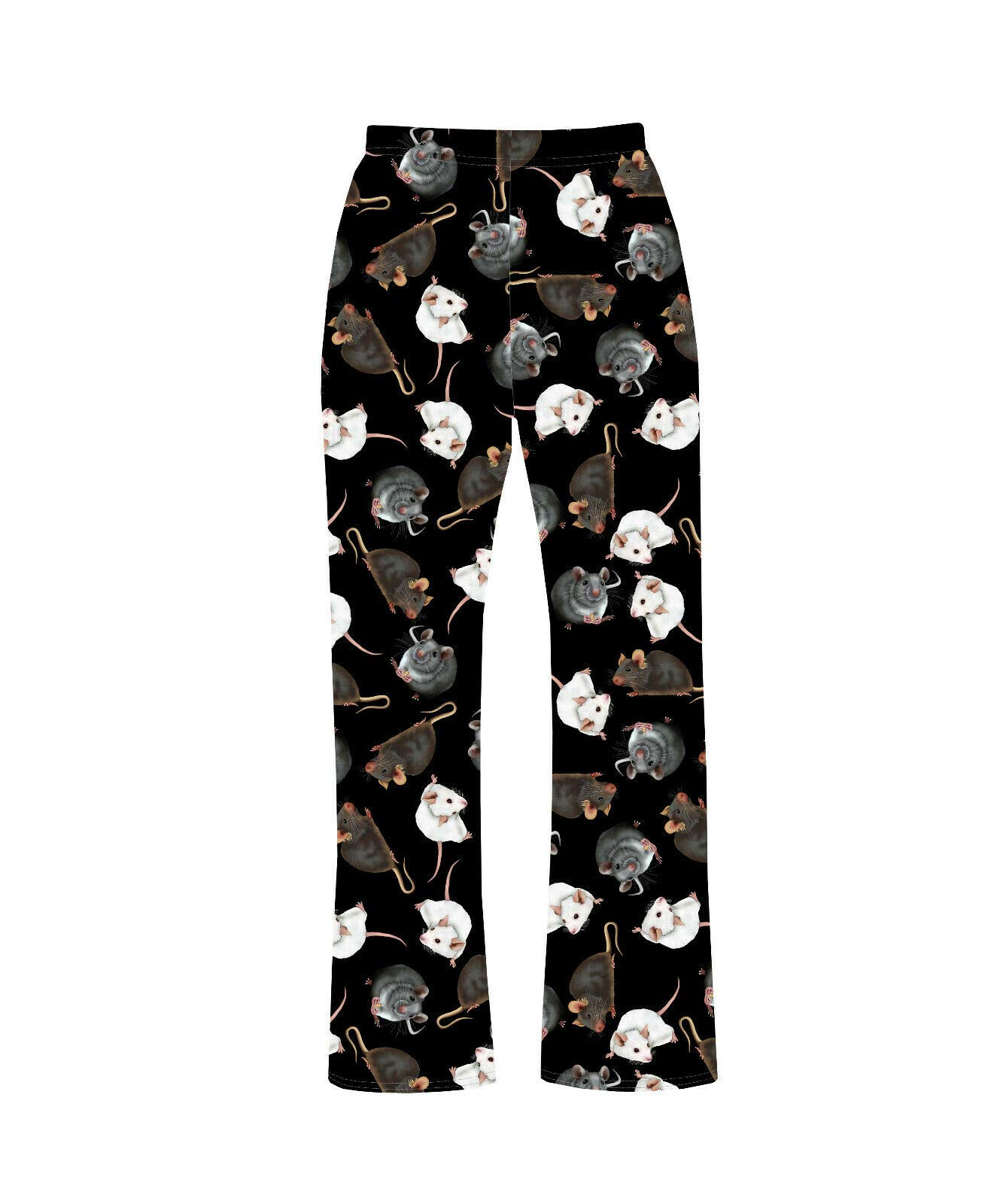 Cute Mouse & Rat Printed Pajama Set - Soft Cotton Loungewear for Women & Men - Perfect for Sleepwear, Relaxing at Home, and Gifts