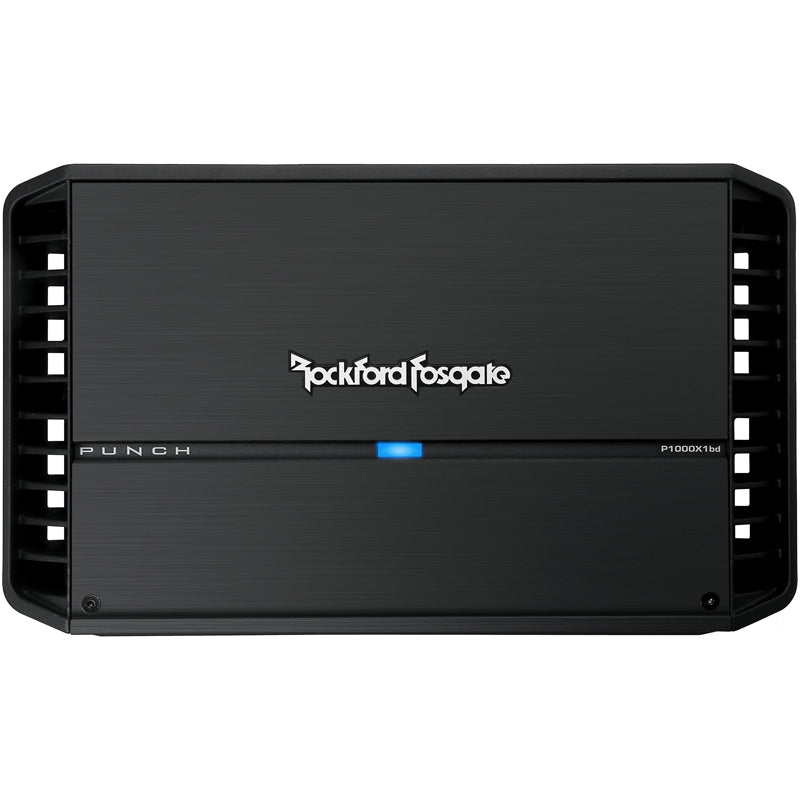 Rockford Fosgate Punch P1000X1BD 1000W Mono Car Amplifier - High Power Bass Boost for Car Audio Systems | Perfect for Subwoofers & Upgrading Vehicle Sound