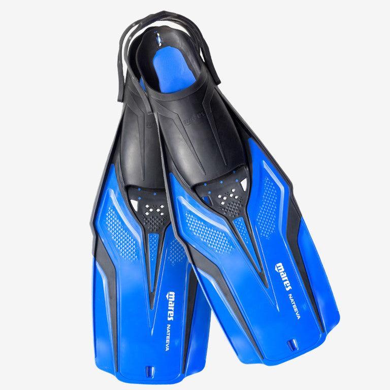 Mares Nateeva Dive Fins - Professional Swimming Fins for Scuba Diving, Snorkeling & Freediving - Comfortable & Durable Fin for Ocean Adventures