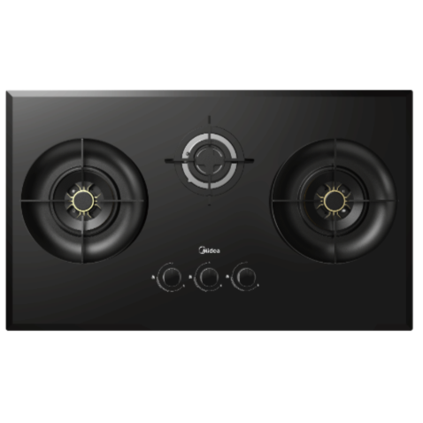 MBI SN30 3 Burner Gas Stove - High Efficiency Stainless Steel Cooktop for Home Kitchen | Perfect for Grilling, Frying & Boiling