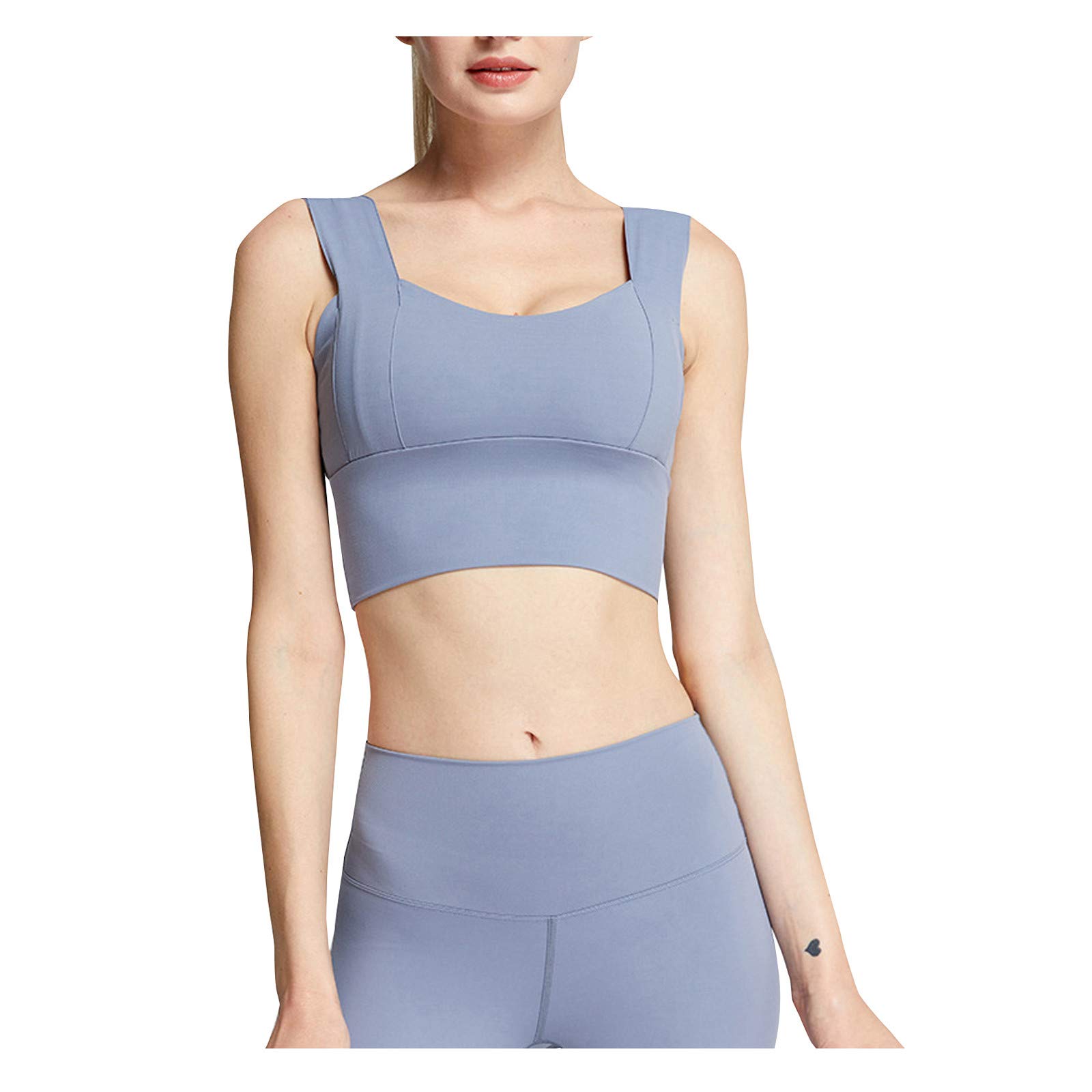 Women's Yoga Sports Bra - Comfortable & Breathable for Workouts & Summer