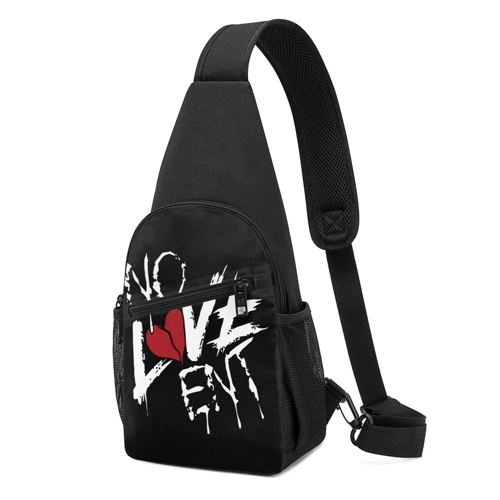 NLE Choppa Crossbody Bag for Men & Women - Multifunctional Sling Backpack, Chest Bag for Hiking, Camping, Sports & Travel - Lightweight Shoulder Daypack (Perfect for Outdoor Adventures & Daily Commute)