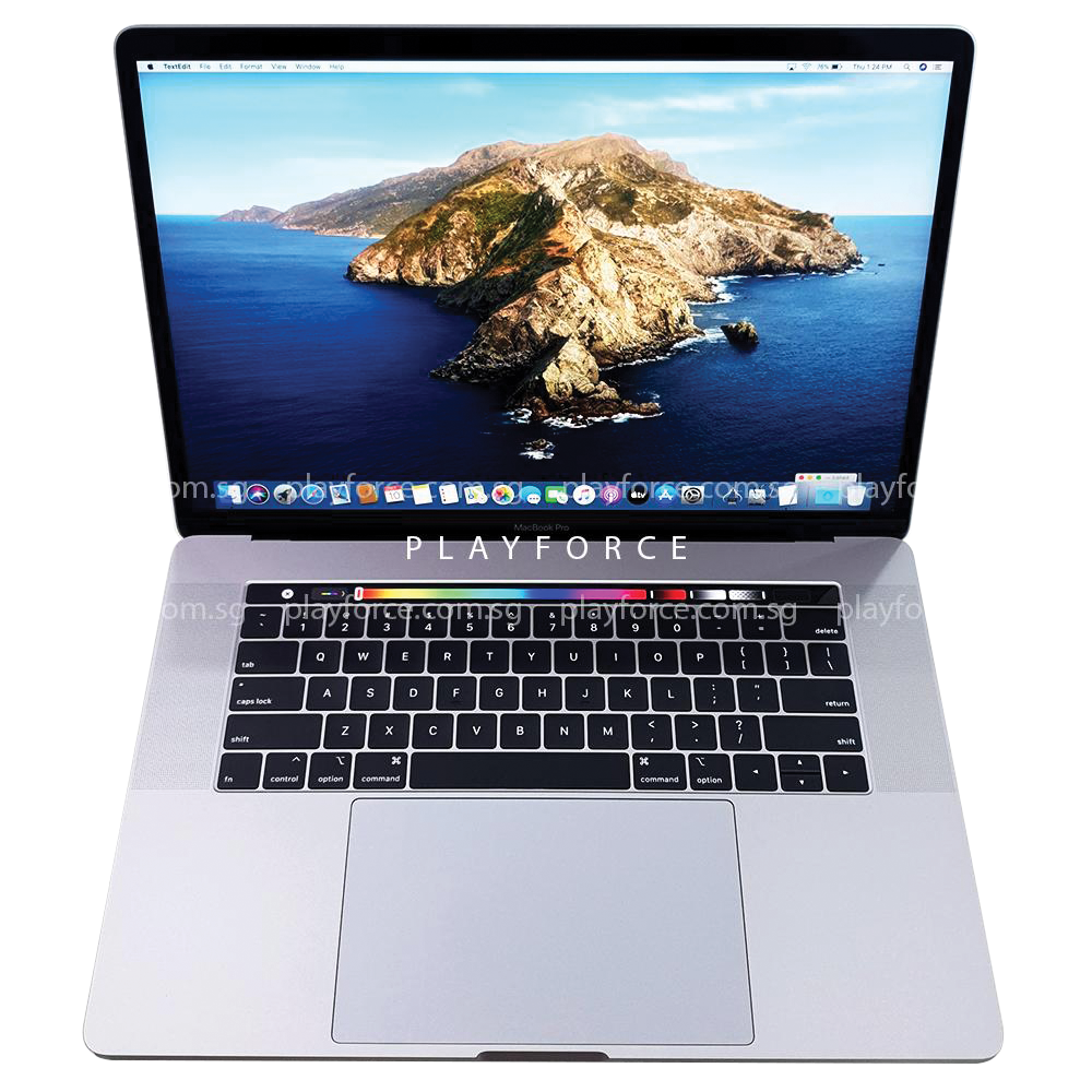 Apple MacBook Pro 15-inch 2018 Model - Intel Core i7, 16GB RAM, 256GB SSD, Space Gray - Premium Laptop for Professionals, Students & Creatives - Perfect for Graphic Design, Video Editing & Business Productivity