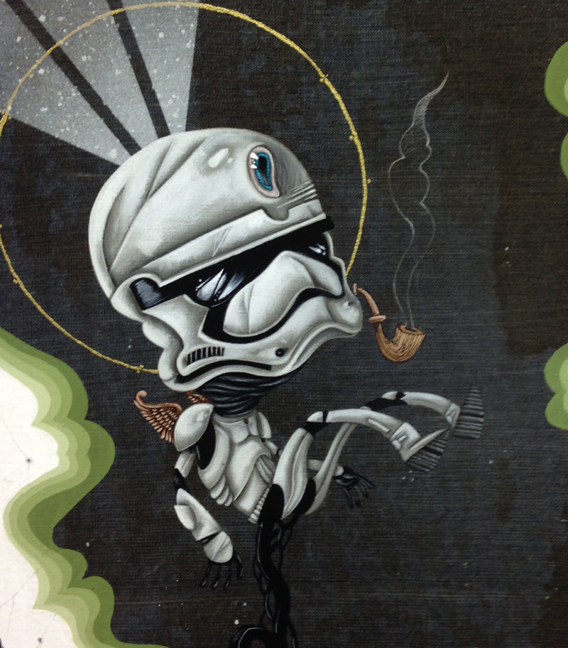 100TAUR Star Wars Inspired Trooper T-Shirt - Unique Graphic Tee for Fans & Collectors - Perfect for Cosplay, Conventions & Everyday Wear