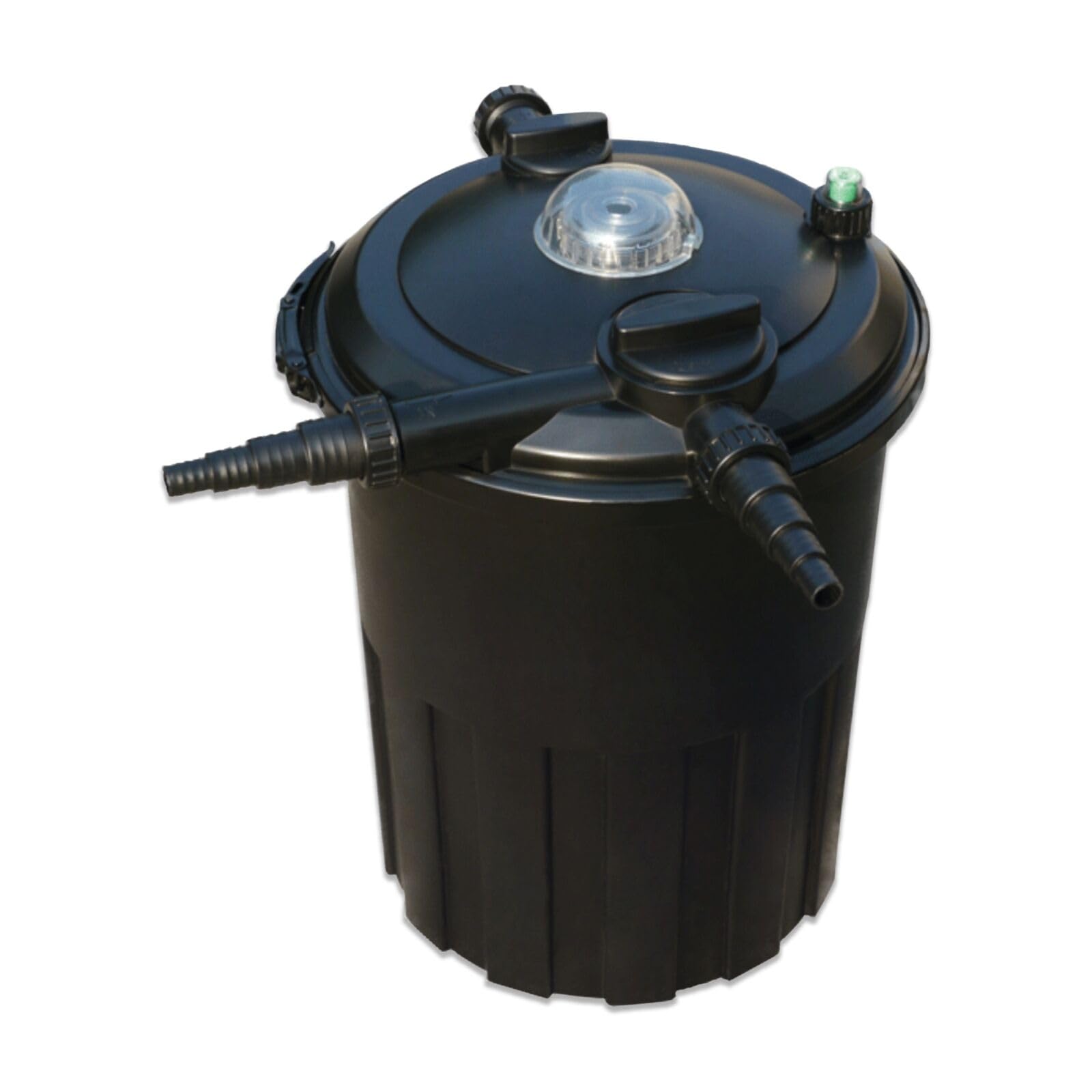 Anjon Manufacturing BP-4000 4000 GPH Pressure Filter with Filter Mats & Bio Balls for Koi Ponds, Water Gardens, and Aquaculture Systems