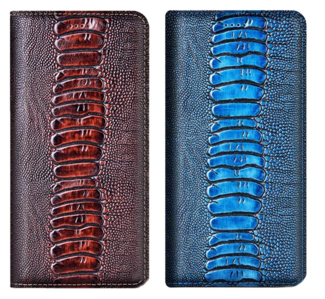 Premium Genuine Leather Flip Case for Samsung Galaxy A34 - Luxury Protection with Card Slots | Perfect for Work, Travel & Everyday Use