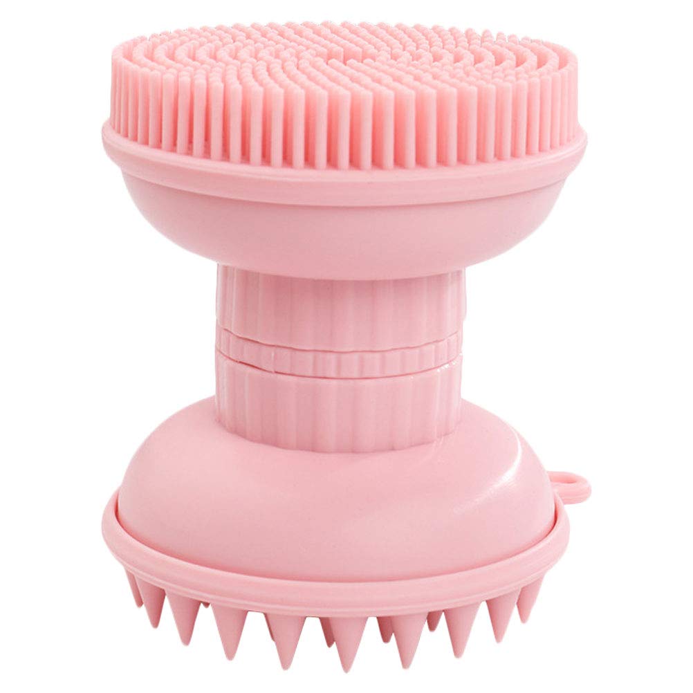 1pc Manual Bath Cleaning Brush - Silicone Face Cleansing Brush with Massage Function for Gentle Exfoliation & Skin Care | Perfect for Shower, Spa & Daily Facial Routine