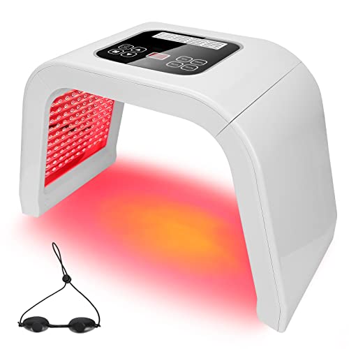 10 Colors LED Photon Therapy Light Machine for Acne Scar Removal, Skin Tightening & Whitening - Facial Beauty Device for Comedo Treatment & Skin Rejuvenation (US Plug) - Perfect for Home Spa & Professional Skincare Clinics