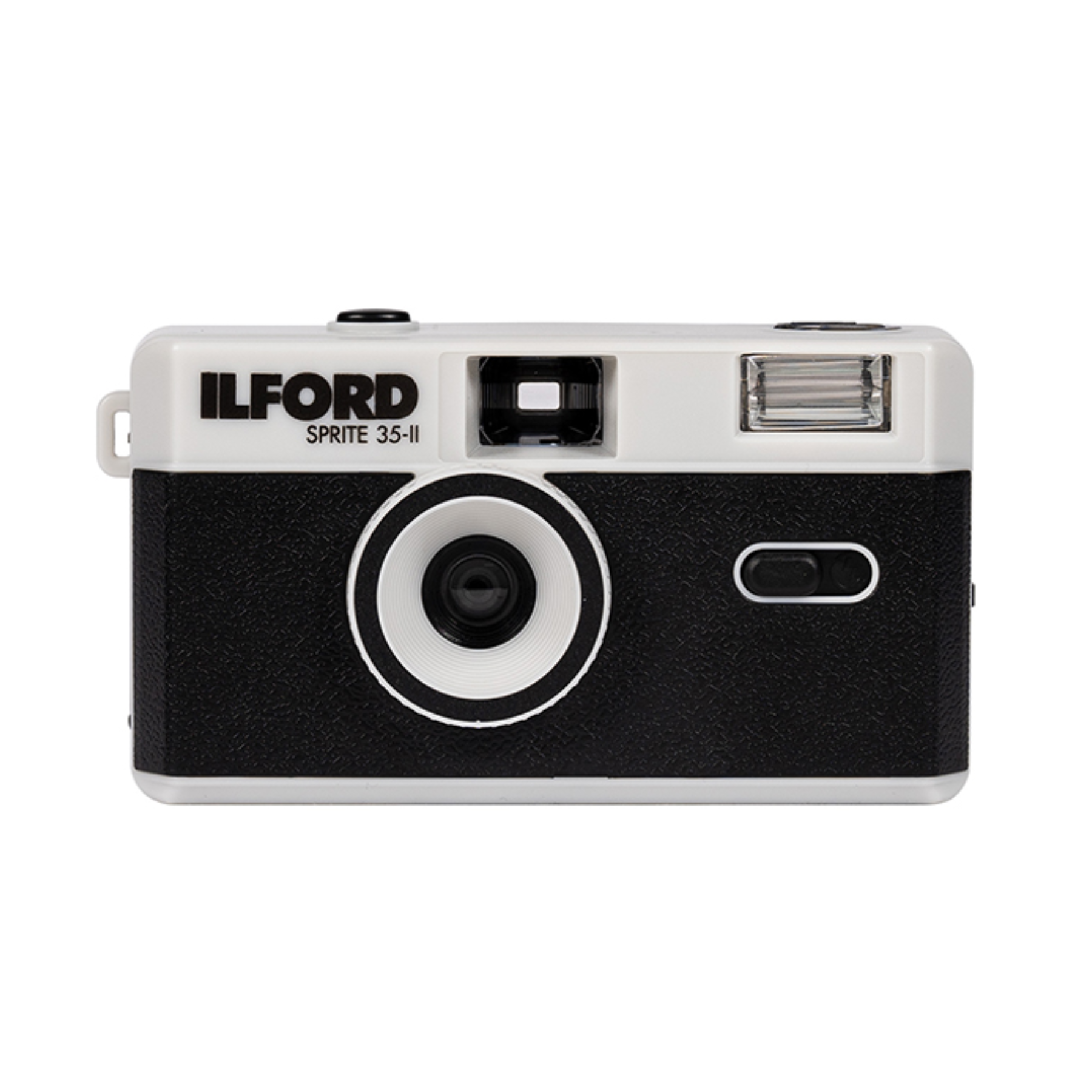 ILFORD SPRITE 35 II Reusable 35mm Film Camera - Black & Silver Vintage Style | Perfect for Travel, Street Photography & Retro Enthusiasts