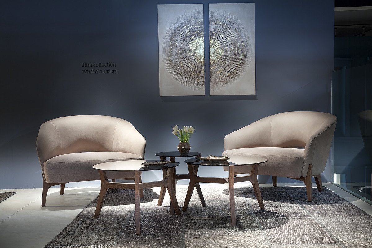 Modern Libra Lounge Chair by Tonon - Ergonomic Design for Living Room, Bedroom & Office - Perfect for Relaxing, Reading & Lounging