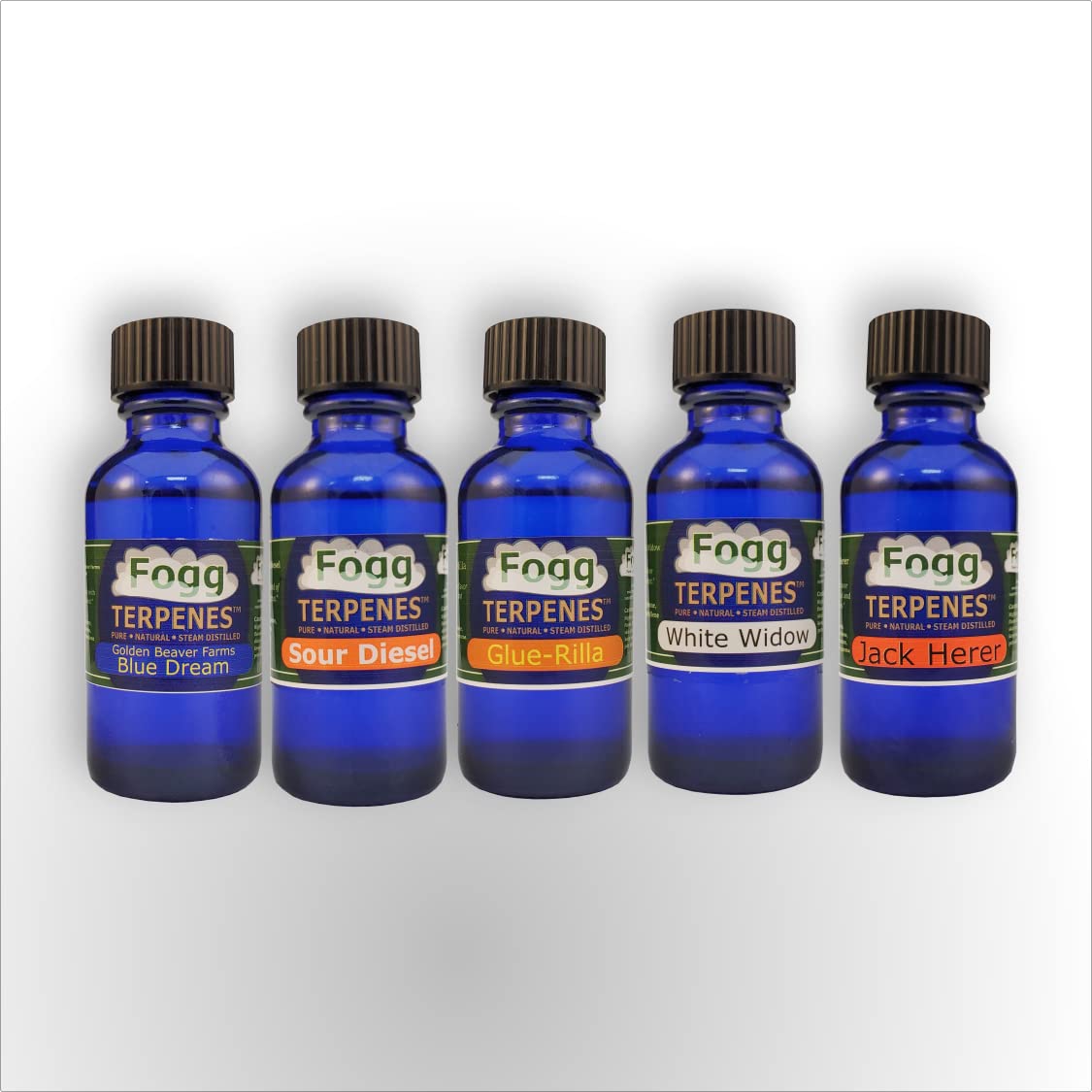 FOGG Terpenes Variety Pack (30ml) - Premium Cannabis Flavor Enhancer for Vaping, Edibles & DIY Extracts | Enhance Aroma & Taste