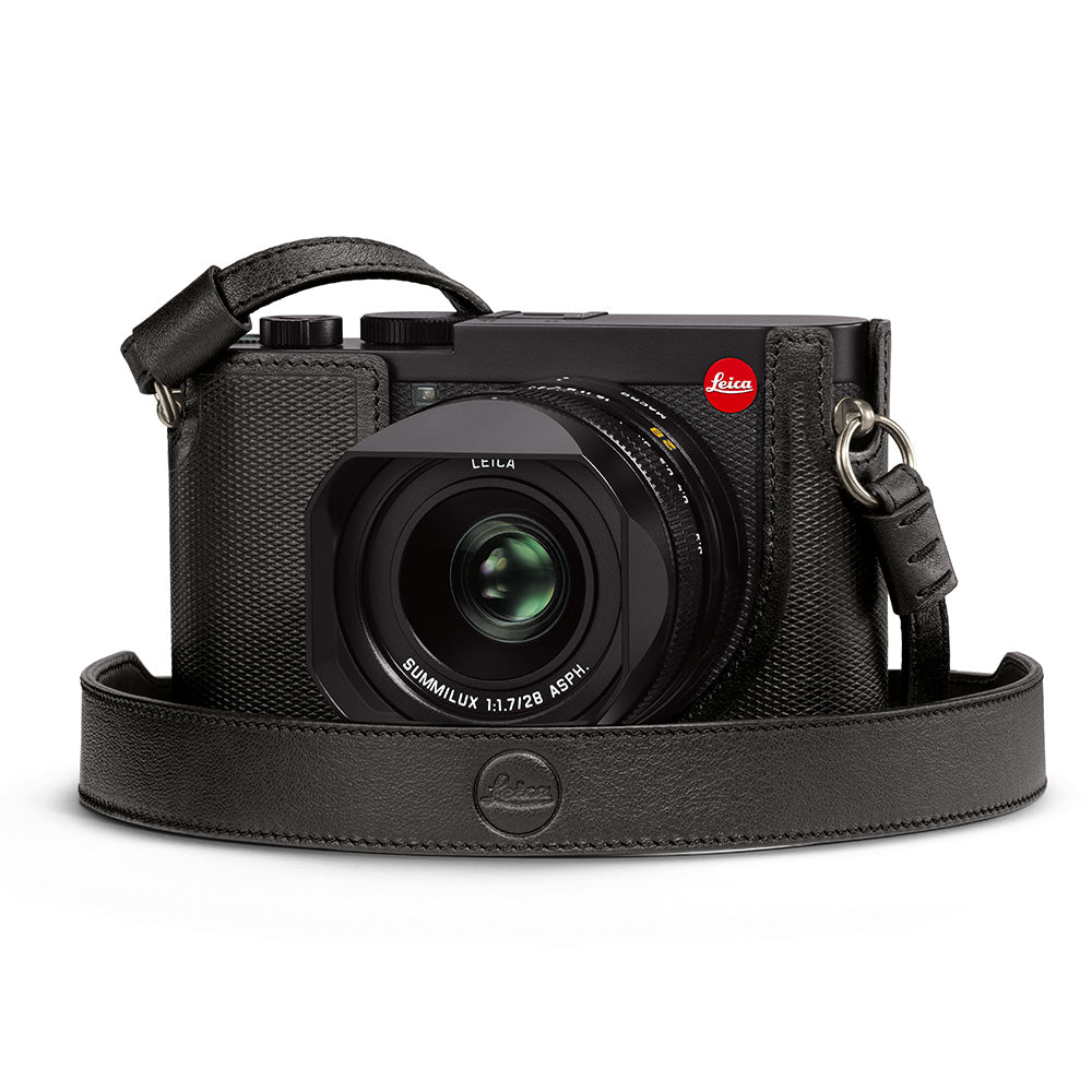 Leica Q2 Genuine Leather Camera Protector Case - Black | Premium Protection for Leica Q2 | Perfect for Travel, Outdoor Photography & Everyday Use