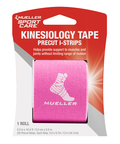 Mueller Kinesiology Tape - Professional Sports Recovery Tape for Athletes, Muscle Support & Pain Relief - Ideal for Running, Yoga, Gym Workouts & Injury Prevention