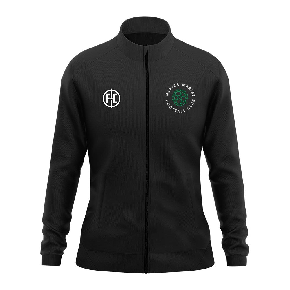 Napier Marist Club Full Zip Jacket for Women - Lightweight Waterproof Windbreaker for Hiking, Running & Outdoor Activities