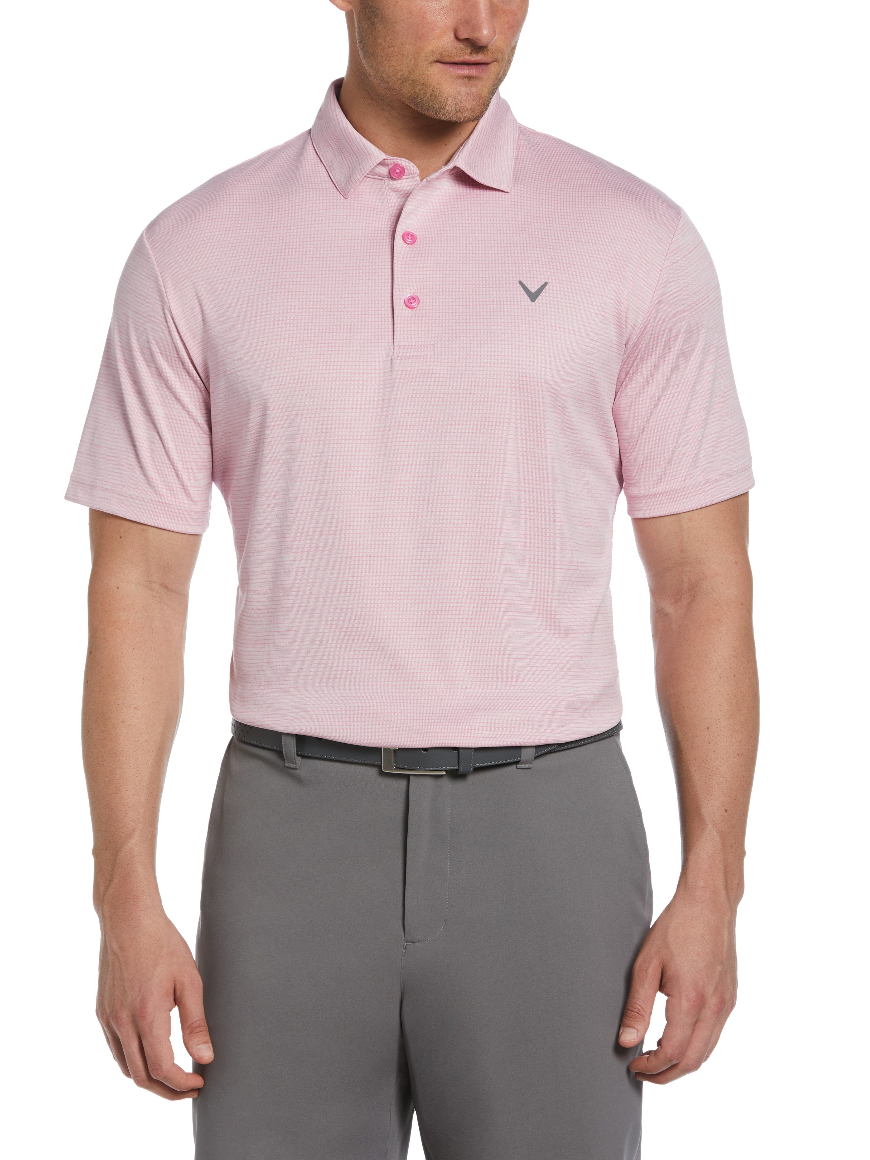 Men's Solid Texture Polo Shirt - Comfortable & Stylish Casual Wear for Work, Golf & Everyday Outfits | Breathable Fabric & Classic Fit