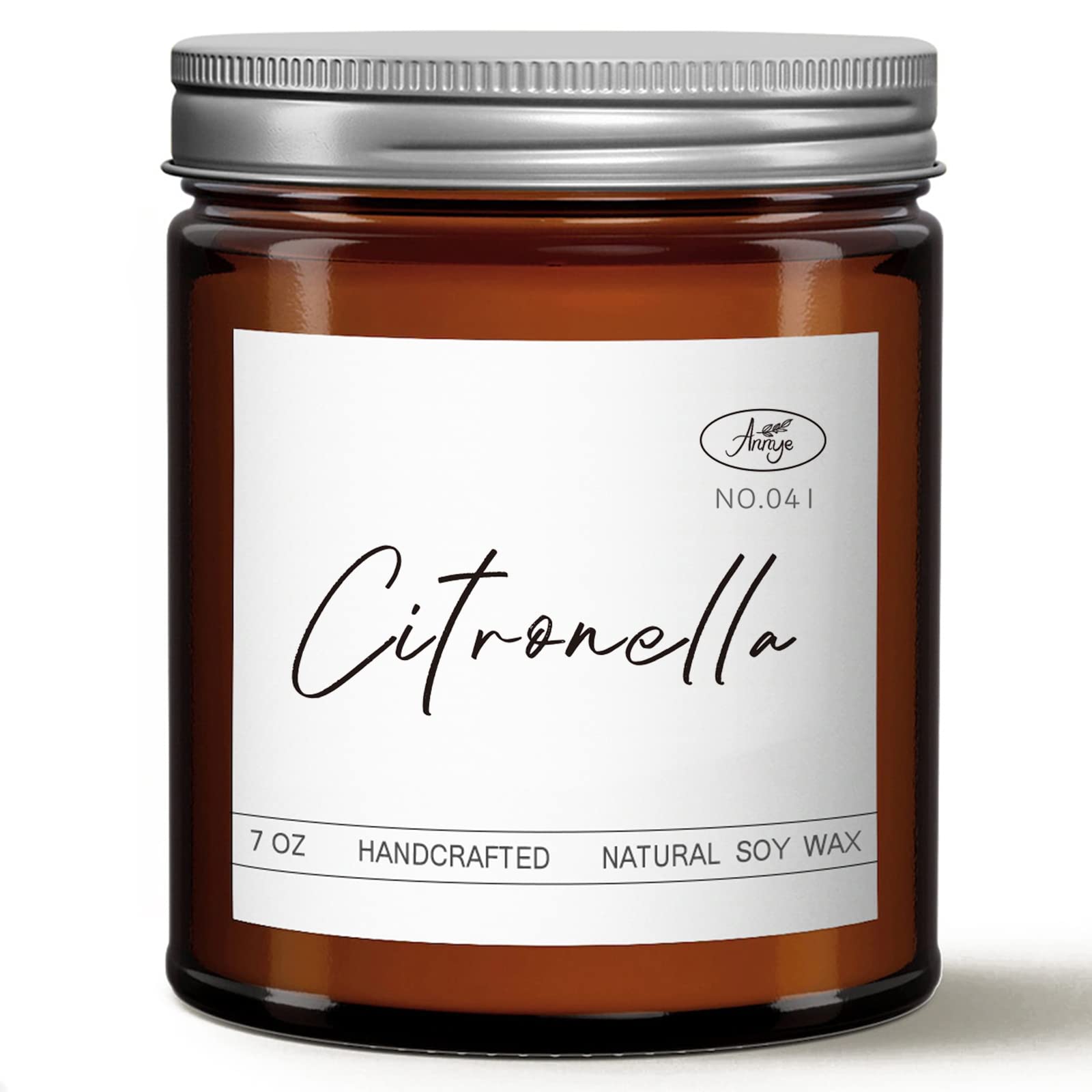 Natural Citronella Scented Soy Candles for Outdoor & Indoor Use - 7oz Mosquito Repellent Candles, Perfect Summer Gifts for Women, Men, Friends (Birthday, Holiday, Relaxation) - Ideal for Patio, Garden, Camping & Home Aromatherapy