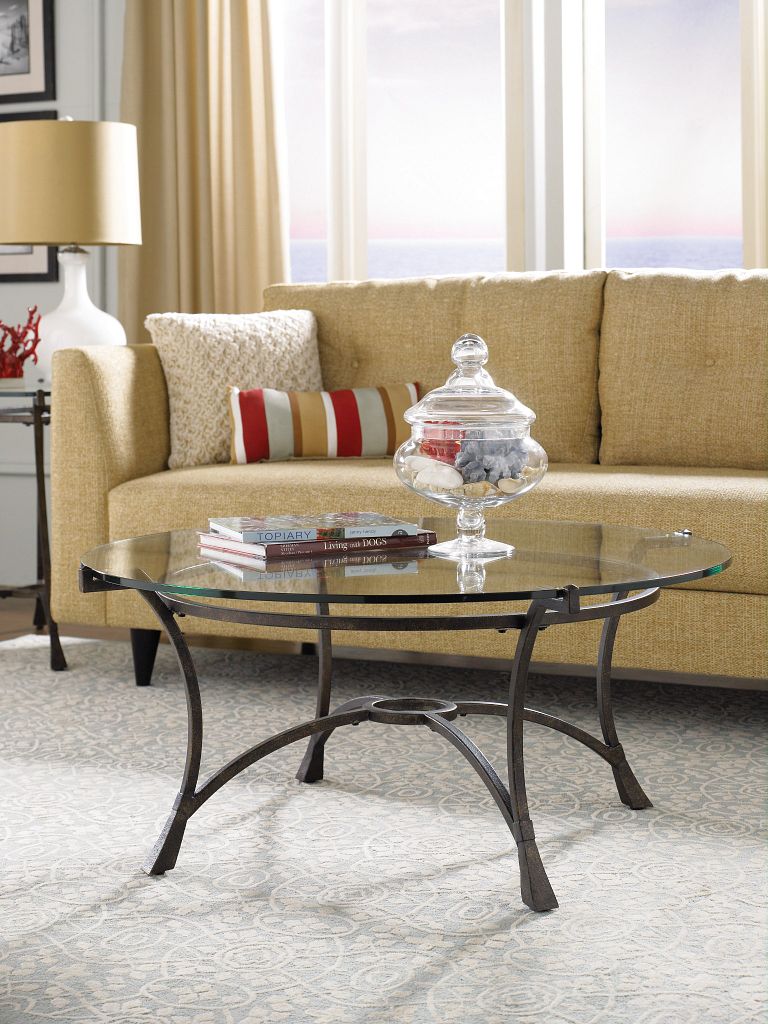 Sutton Glass Top Collection - Elegant Tempered Glass Table Top for Dining Room, Living Room & Office - Shatter-Resistant & Easy to Clean