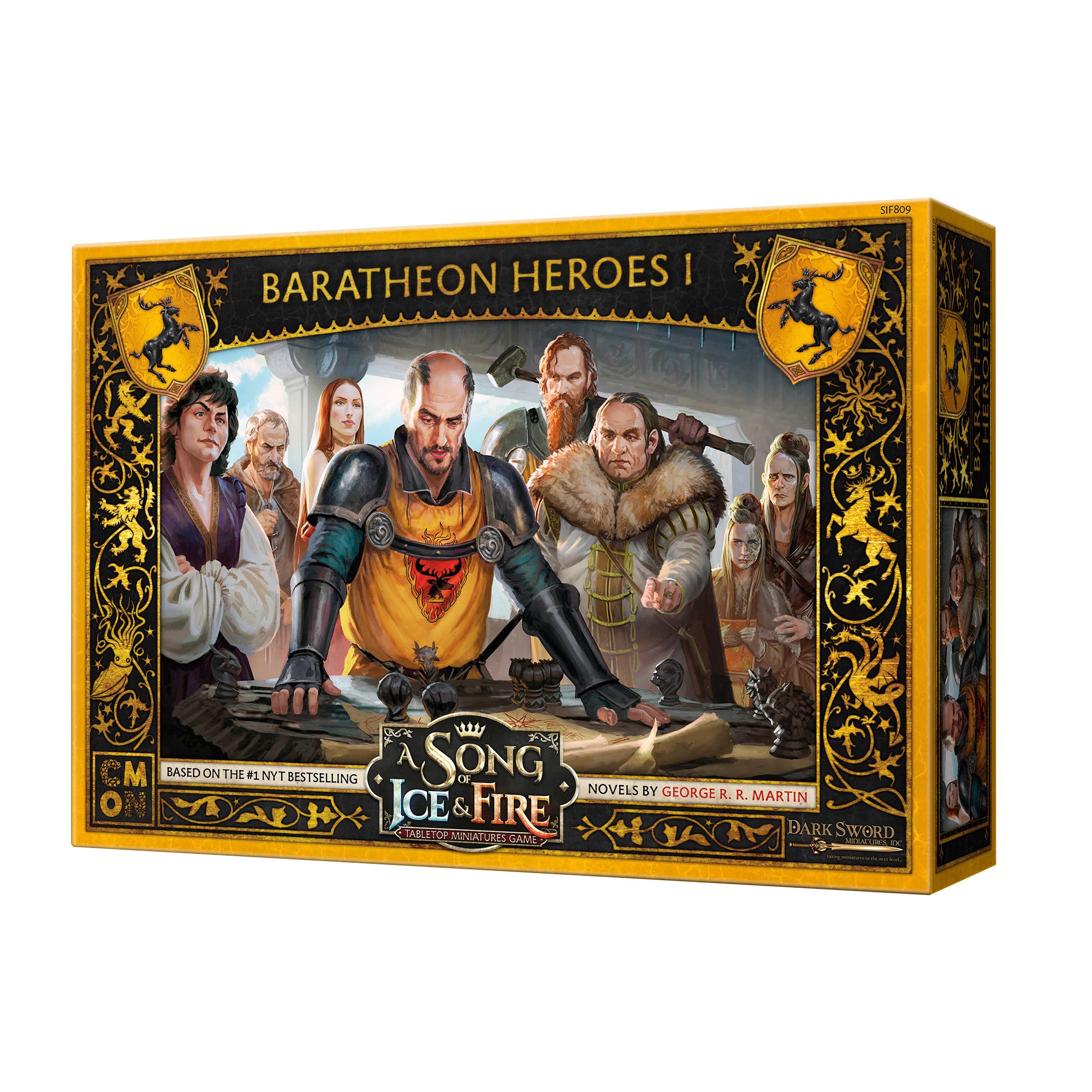 Game of Thrones Baratheon Heroes 1 Action Figure - Collectible SIF Series for Fans & Gift Ideas | Display for Home, Office, or Game Room Decor