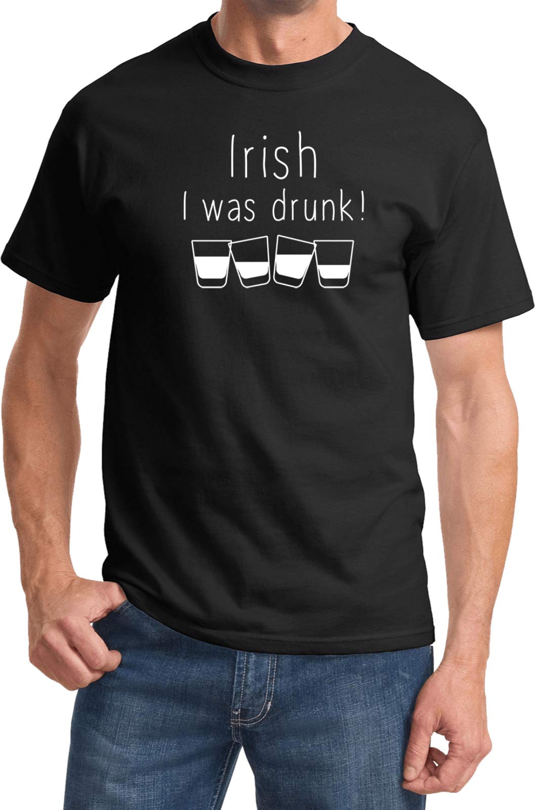 St. Patrick's Day Irish I Was Drunk T-Shirt - Funny St. Paddy's Party Outfit for Pub Crawls & Bar Hopping