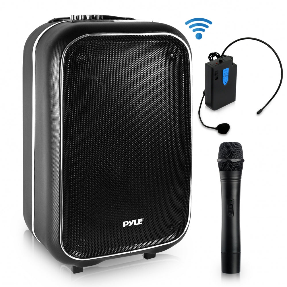 Portable Bluetooth PA Speaker System - Wireless Outdoor Speaker for Parties, Events & Travel - High-Quality Sound & Long Battery Life