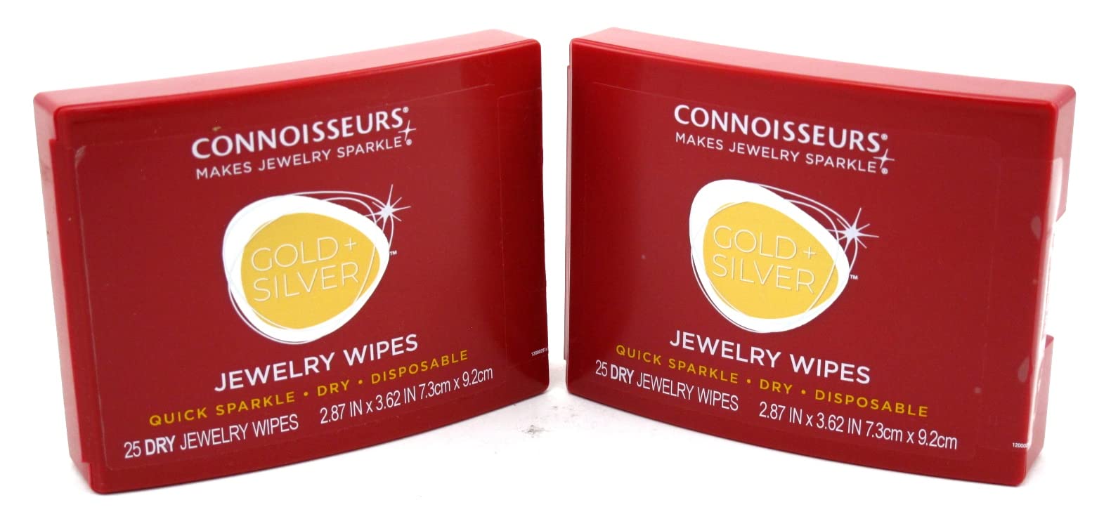 Premium Jewelry Cleaning Wipes - 25 Count (2 Pack) - Gentle Disposable Cloths for Rings, Necklaces, Watches & More - Perfect for Travel, Home & Jewelry Care