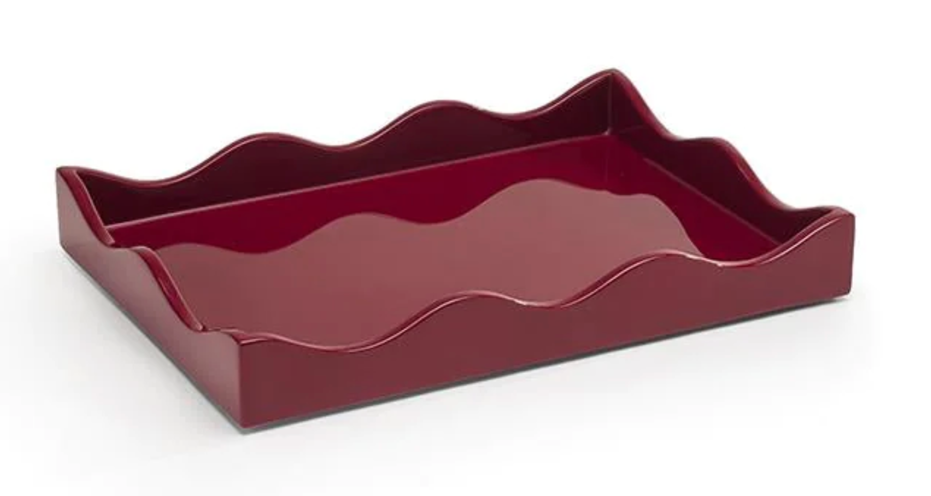 Small Belles Rives Bordeaux Tray - Elegant French Serving Tray for Wine, Cheese & Entertaining | Perfect for Dining, Kitchen & Home Decor