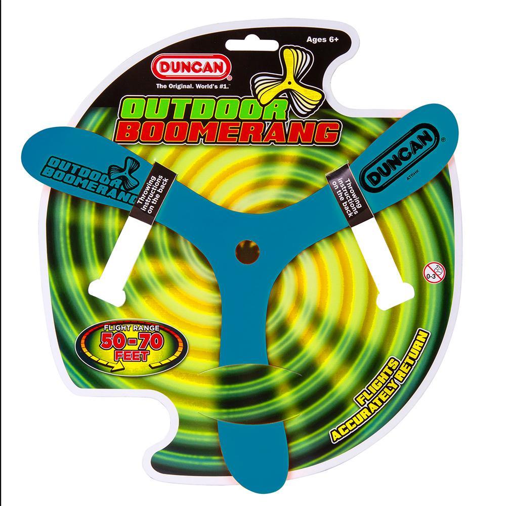 Duncan Toys Co Outdoor Boomerang - Professional Flying Disc for Kids & Adults - Perfect for Beach, Park, and Backyard Fun - Great for Outdoor Games and Sports Activities