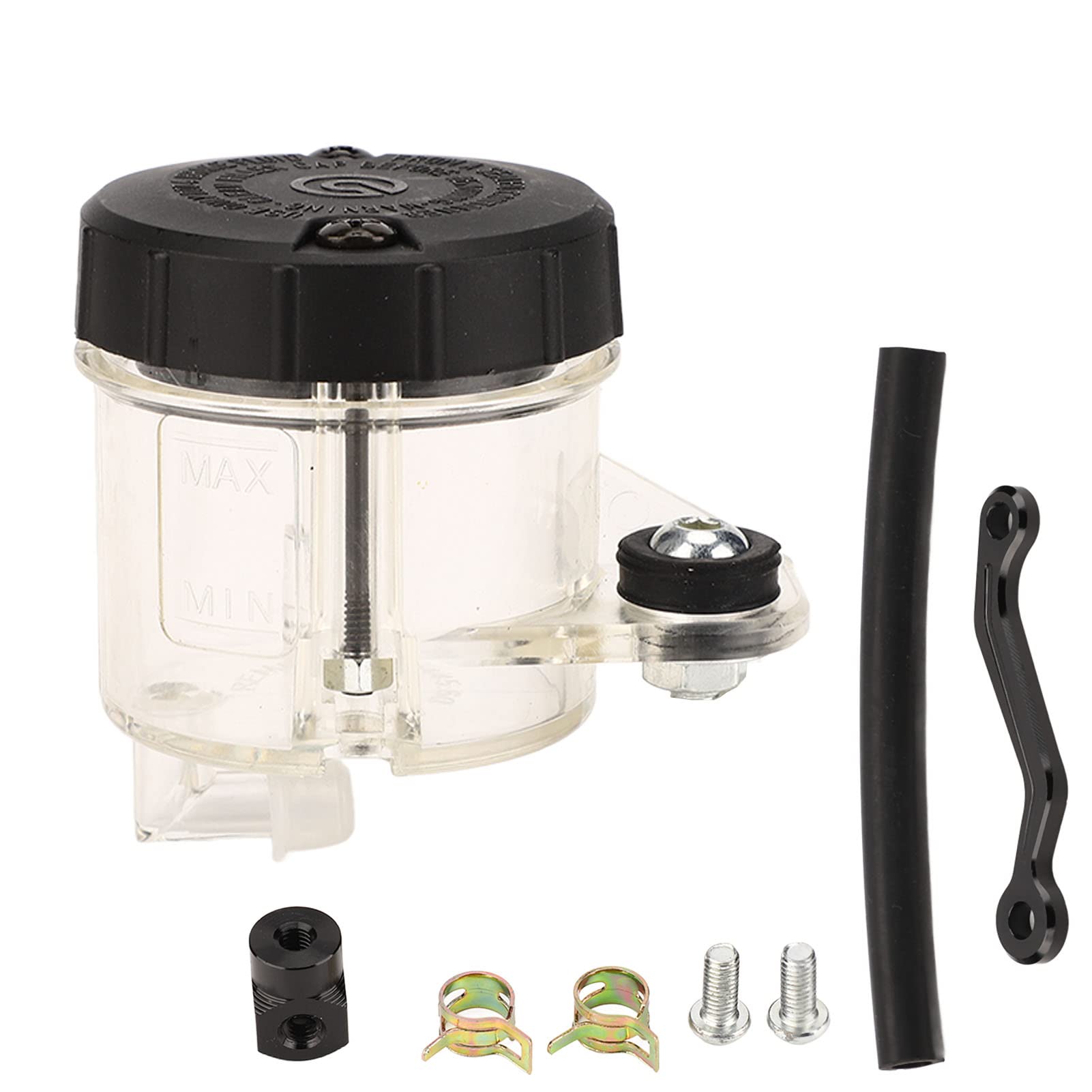 Universal Motorcycle Brake Fluid Reservoir - Front Brake & Clutch Oil Cup for Motorbikes - Perfect for Road Trips & Commuting