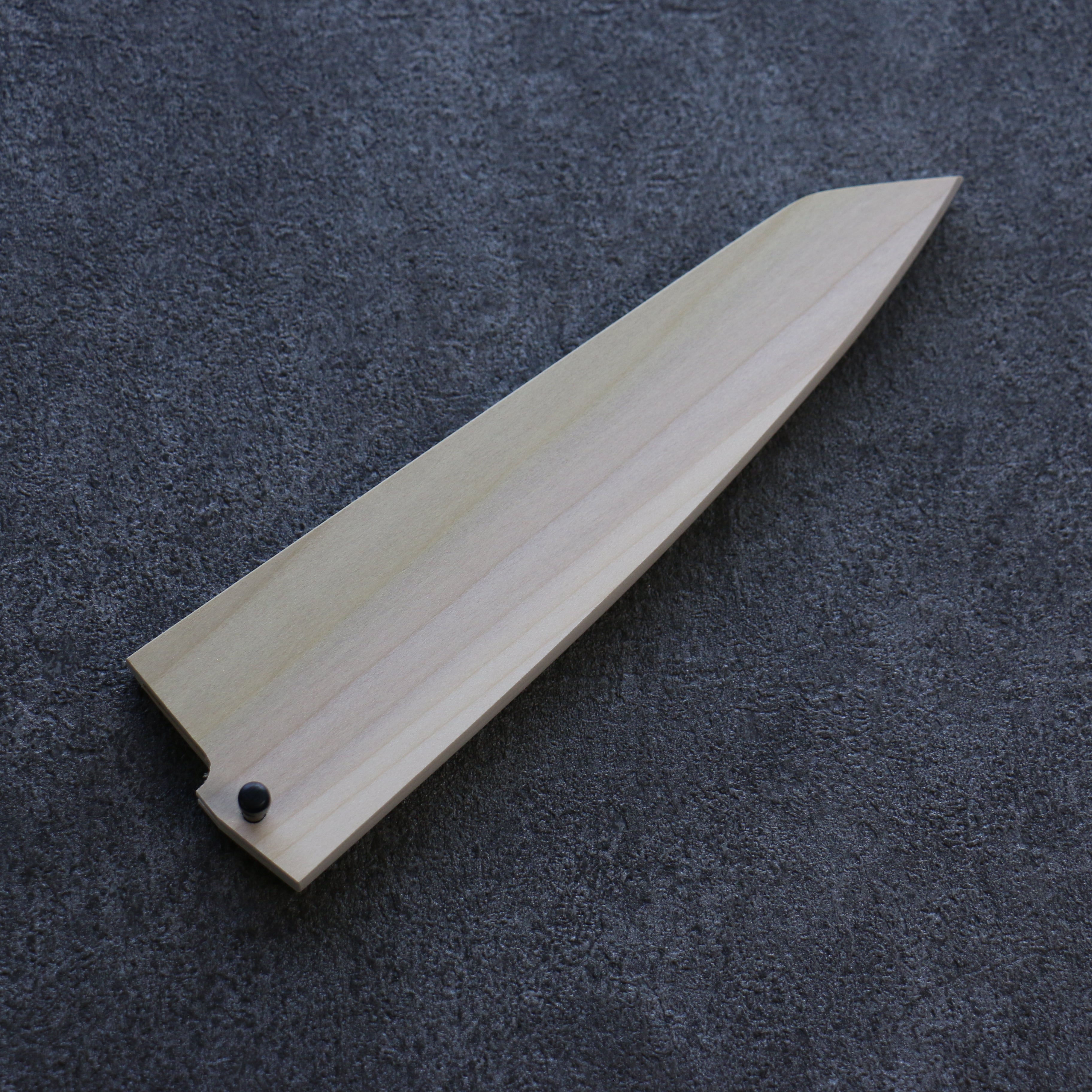 Premium Magnolia Sheath for 150mm Honesuki Boning Knife - Wooden Pin Protection - Perfect for Kitchen, Butchering & Meat Preparation