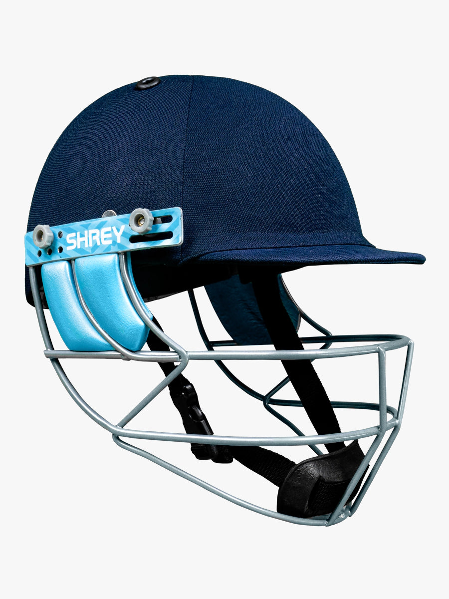 Shrey Match 3.0 Steel Cricket Helmet - Lightweight & Durable Protective Gear for Cricket Players - Perfect for Practice, Matches & Training Sessions