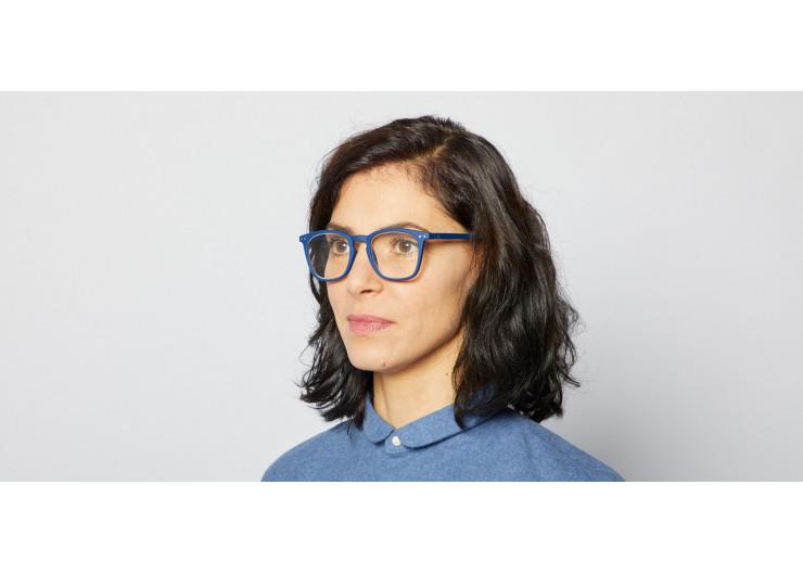 Blue Light Blocking Reading Glasses for Women & Men - Anti Glare Computer Glasses with Spring Hinges (Navy Blue) - Perfect for Reading, Office Work & Screen Time