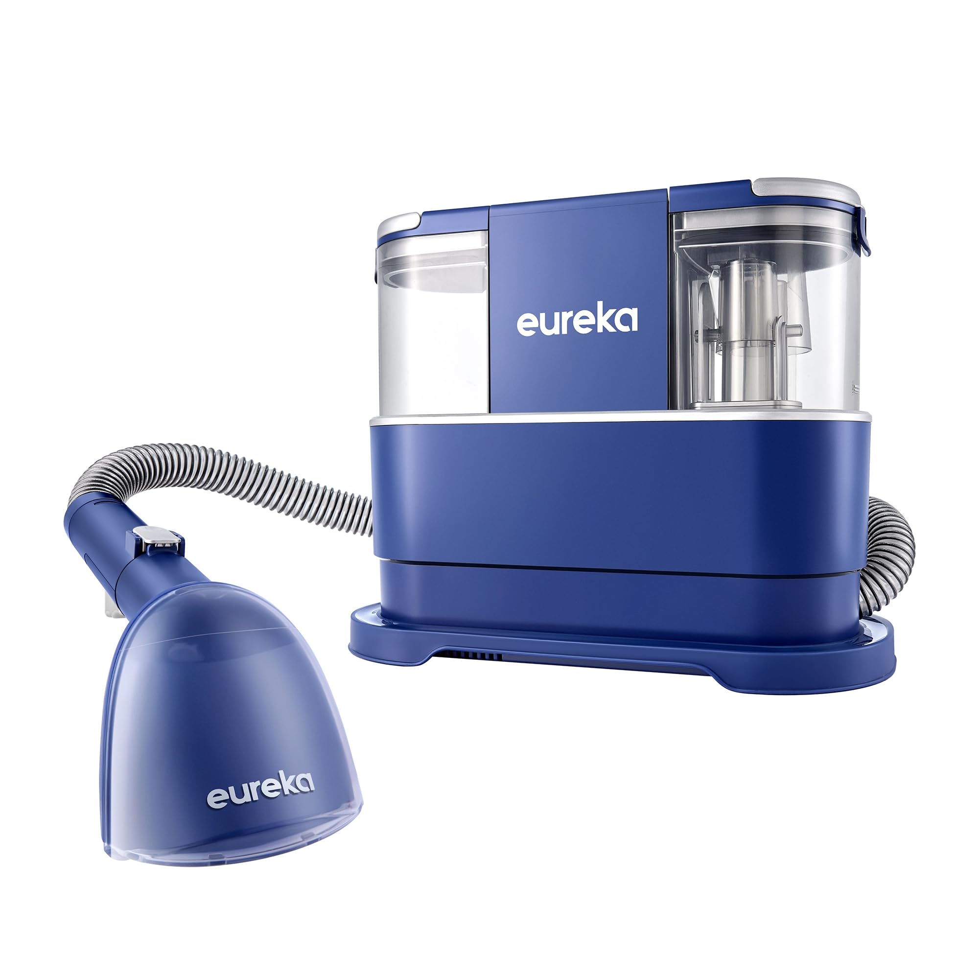 EUREKA NEY100 Portable Carpet & Upholstery Cleaner - 50.7oz Large Tank Spot Cleaner for Pet Stains, Area Rugs, Couches & Cars | Includes Cleaning Formula | Blue | Perfect for Home, Office & Auto Cleaning